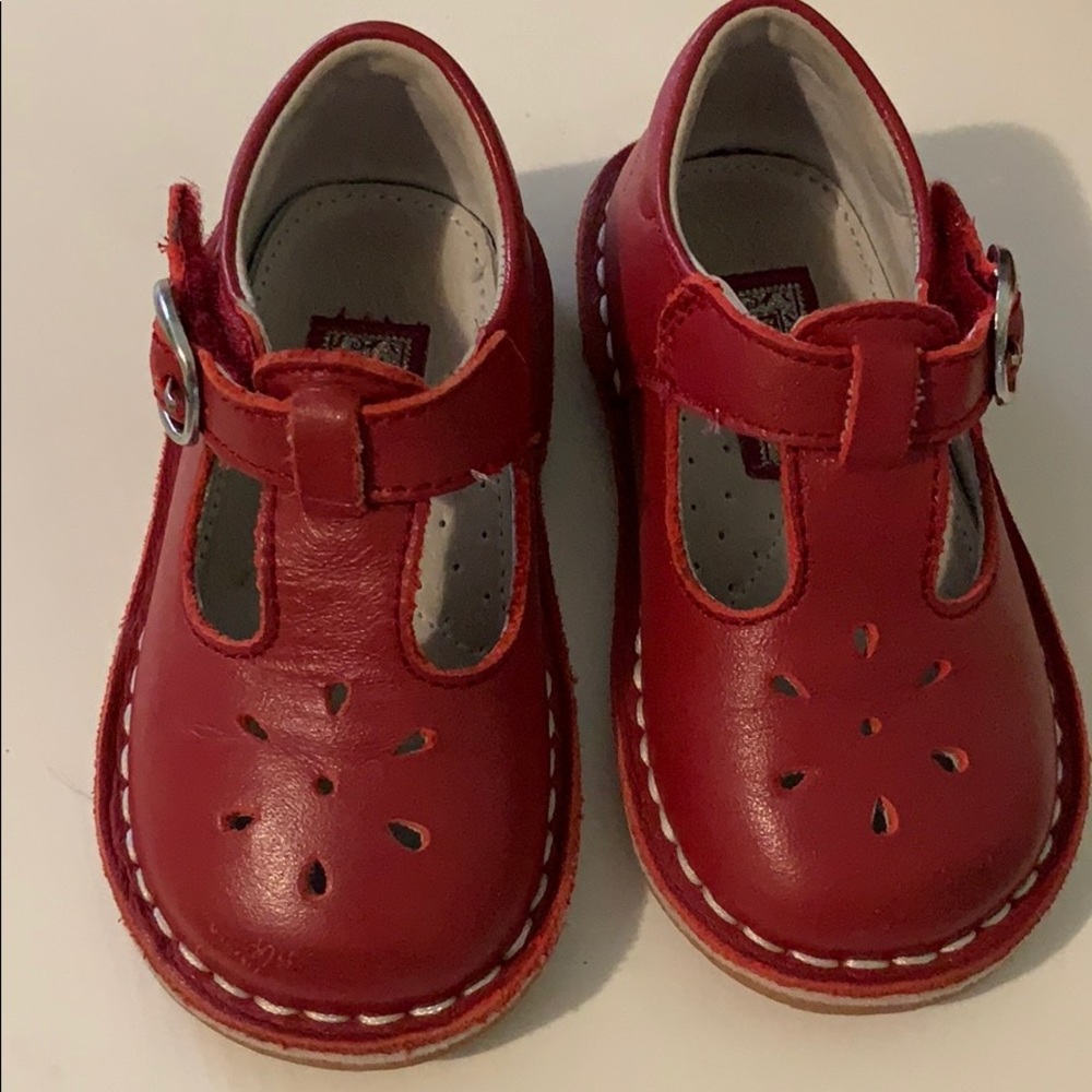 L’Amour Red Mary Jane Shoes size 5
